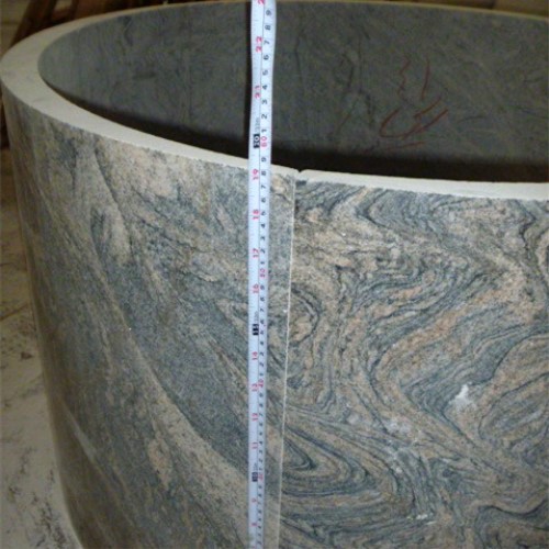 China Juparana granite column